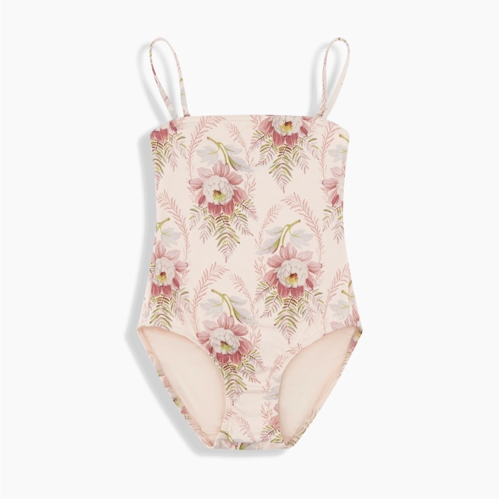Hill House Giana One Piece Paradise Floral Swimsuit